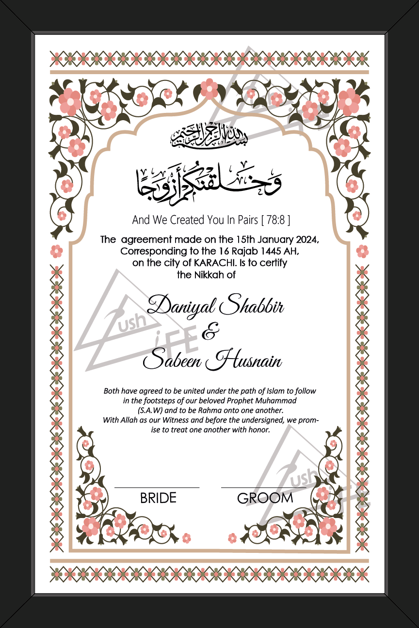 Nikkah Certificate-11