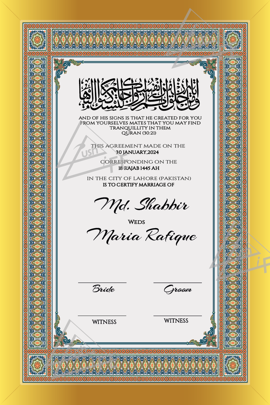 Nikkah Certificate-04