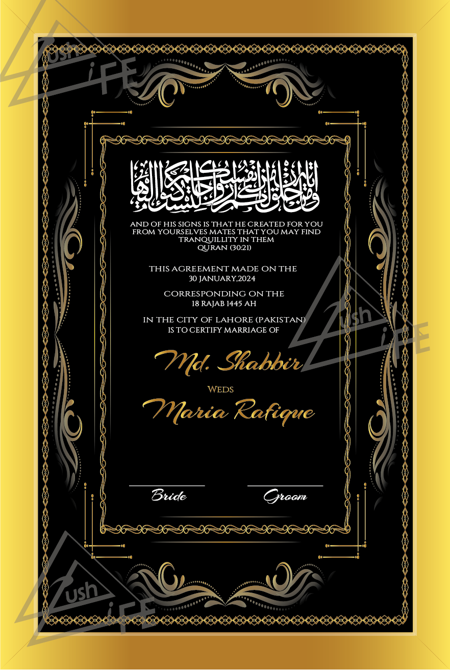 Nikkah Certificate-13